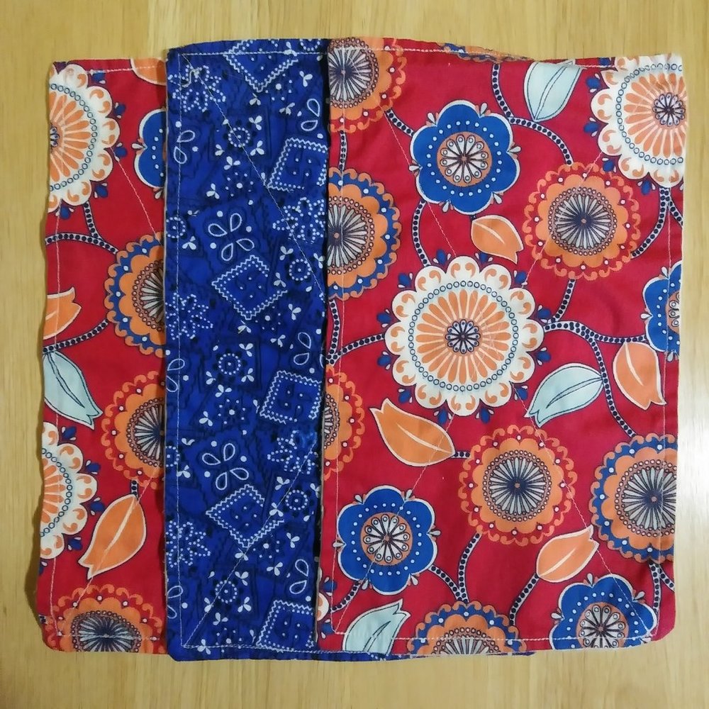 Reusable Paper Towels Handmade Cloth Unpaper Towels Set of 3 - Picture 2 of 2